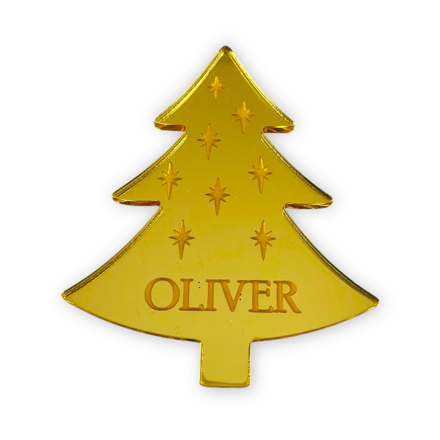 Personalised Christmas Tree Place Name Decoration - Add any name!