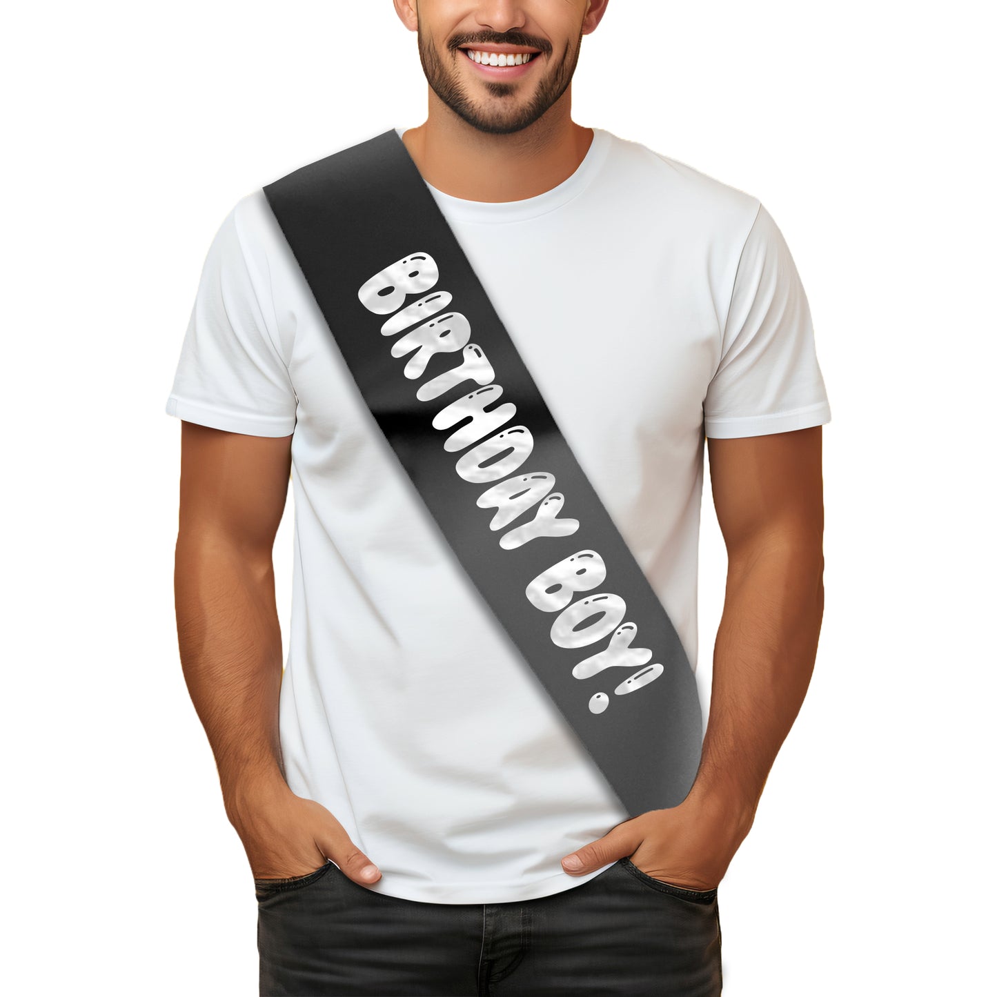 Birthday Boy! - Happy Birthday Sash - Kids Birthday Party Gift - Gifts For Him - Choose from many colours