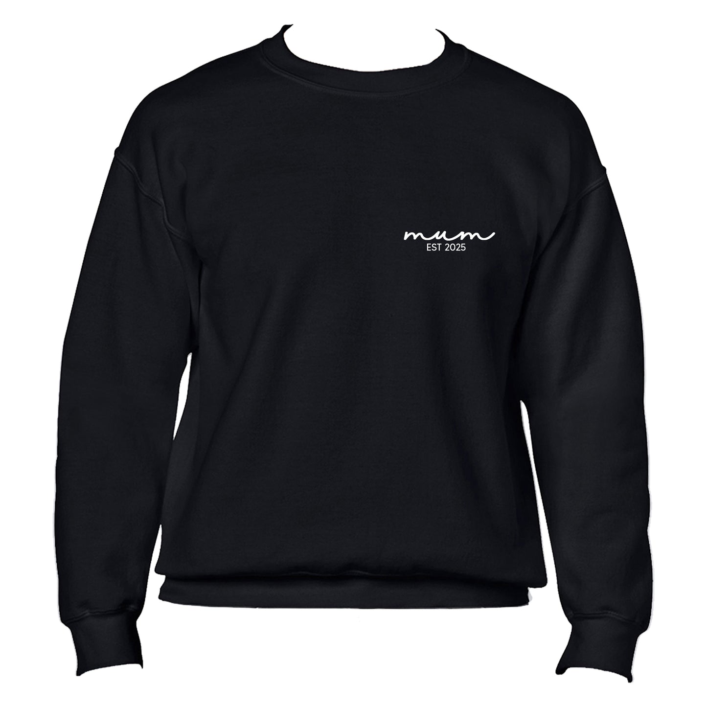 Personalised Jumper for Mum, EST Year Subtle Style Mum, Mummy, Mama