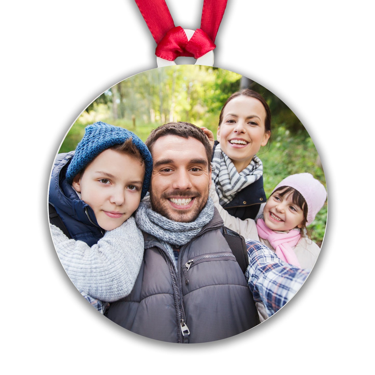Personalised Full Photo Bauble - Upload any photo!