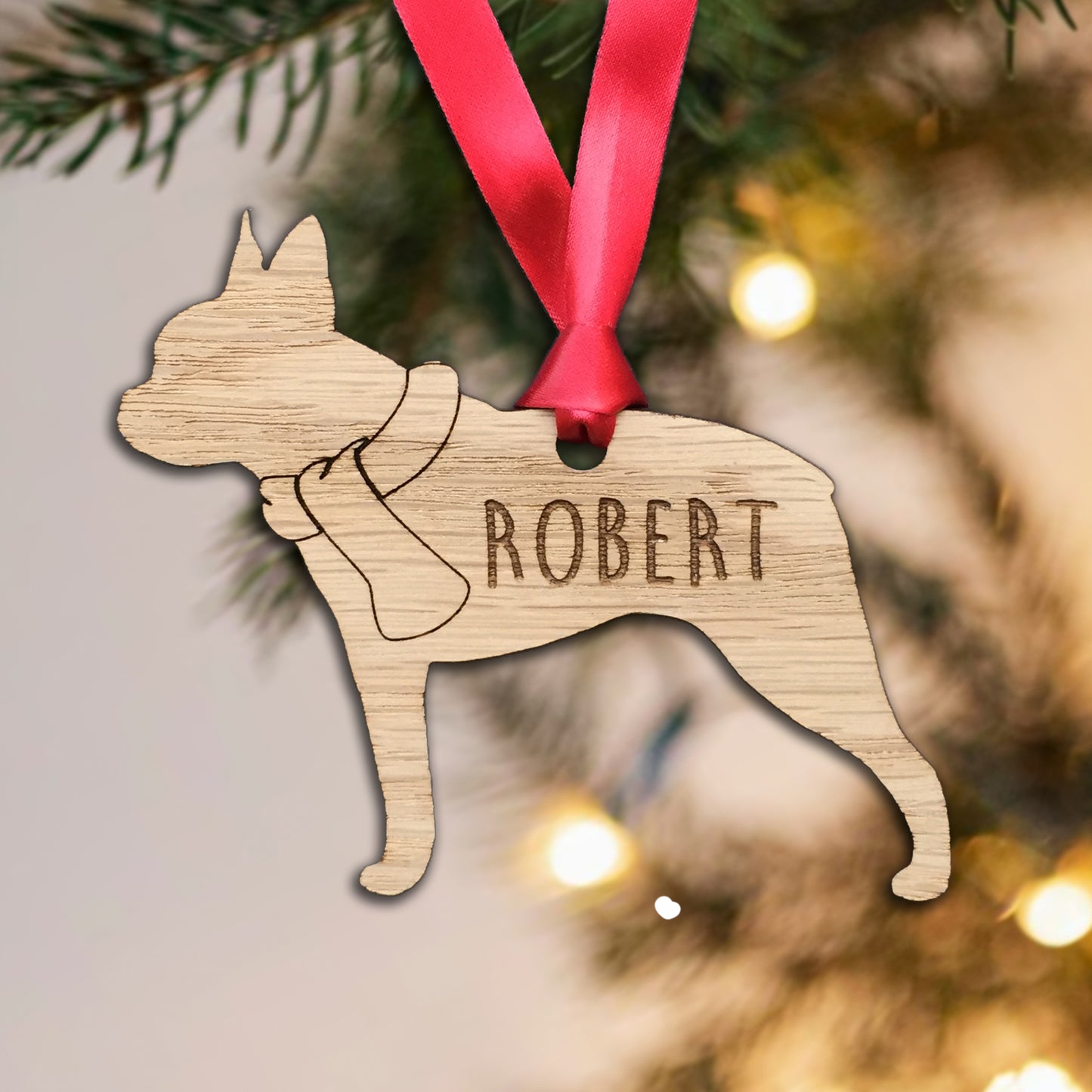 Personalised Dog Christmas Tree Decoration - Over 85+ Breeds!