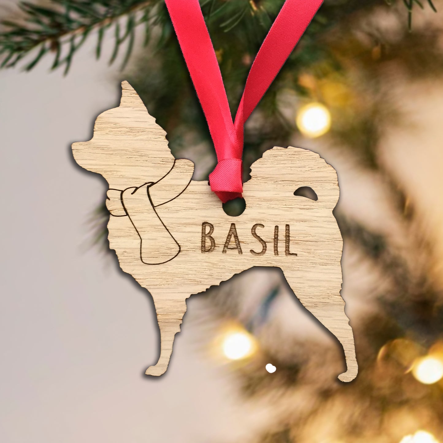 Personalised Dog Christmas Tree Decoration - Over 85+ Breeds!