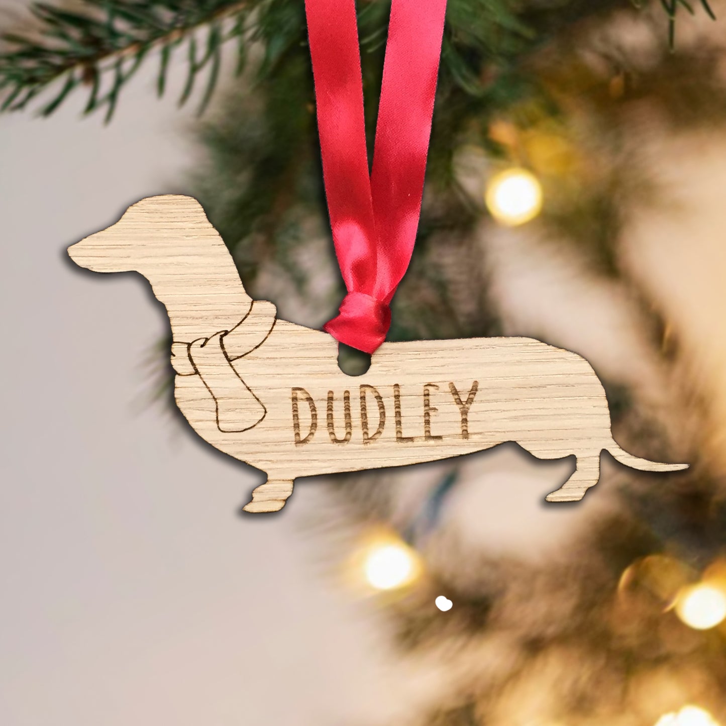 Personalised Dog Christmas Tree Decoration - Over 85+ Breeds!