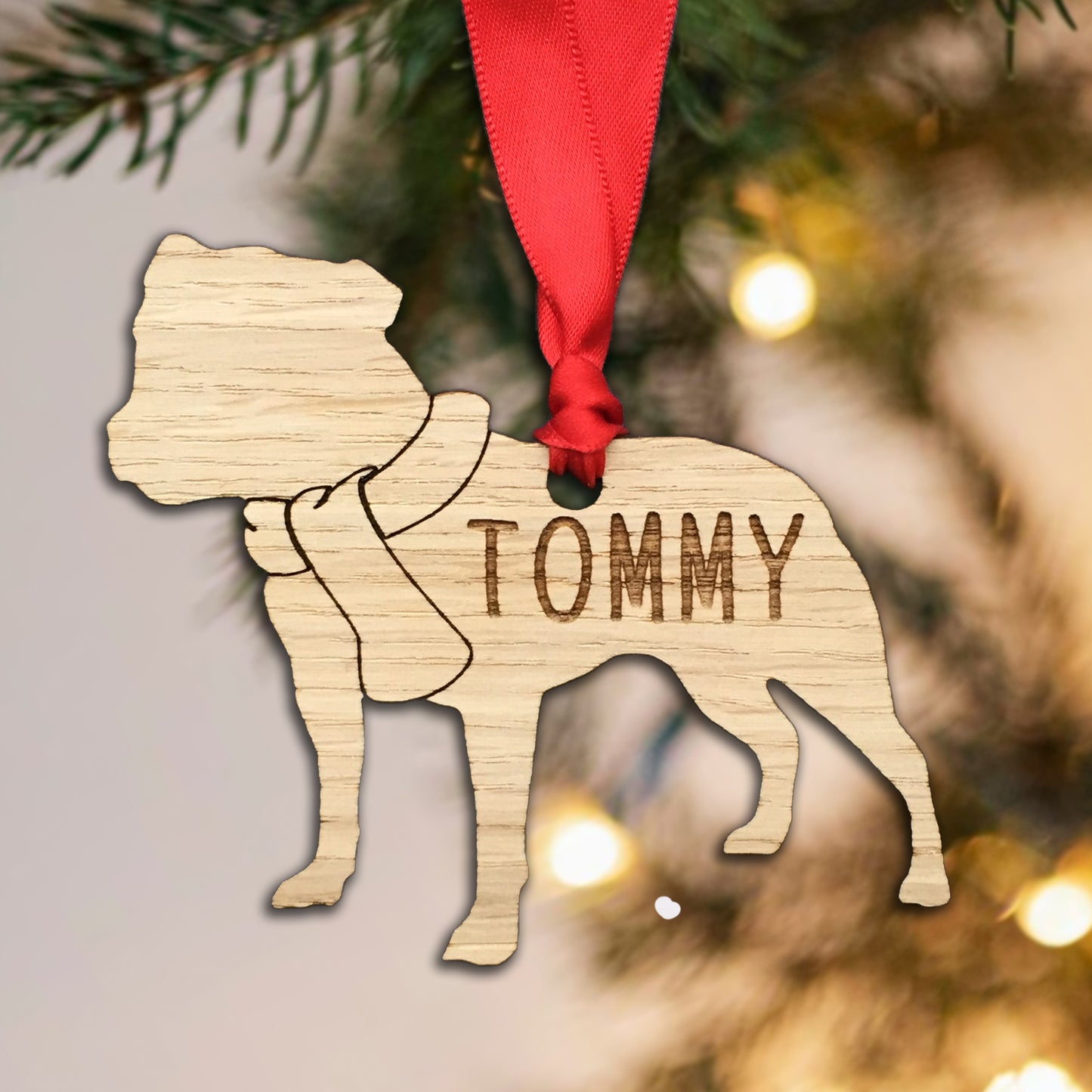 Personalised Dog Christmas Tree Decoration - Over 85+ Breeds!