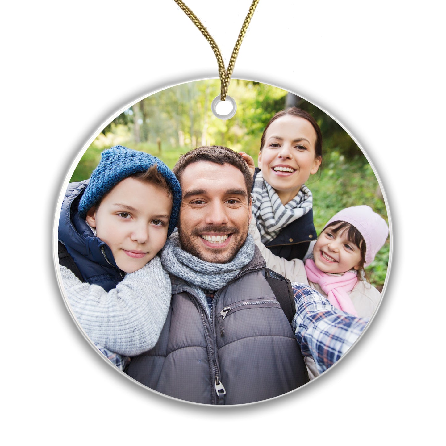 Personalised Full Photo Bauble - Upload any photo!