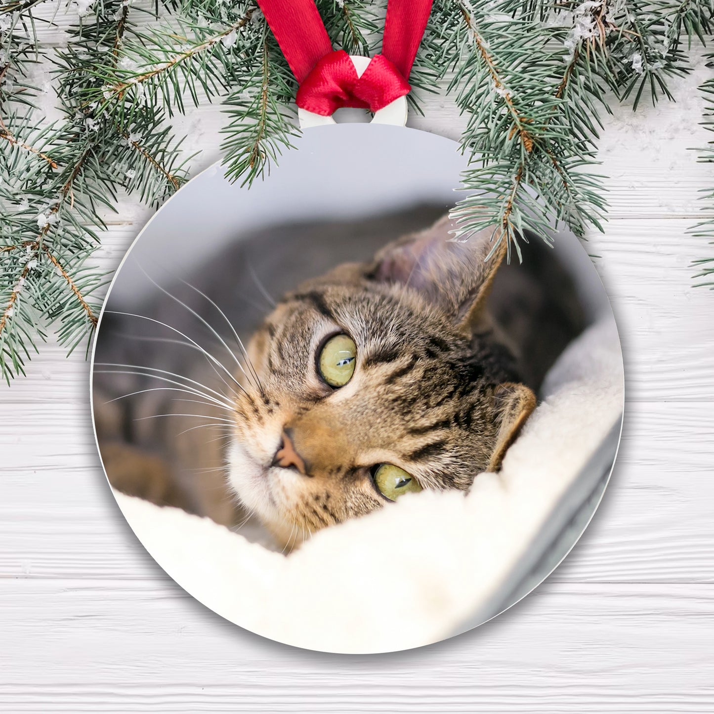Personalised Full Photo Bauble - Upload any photo!
