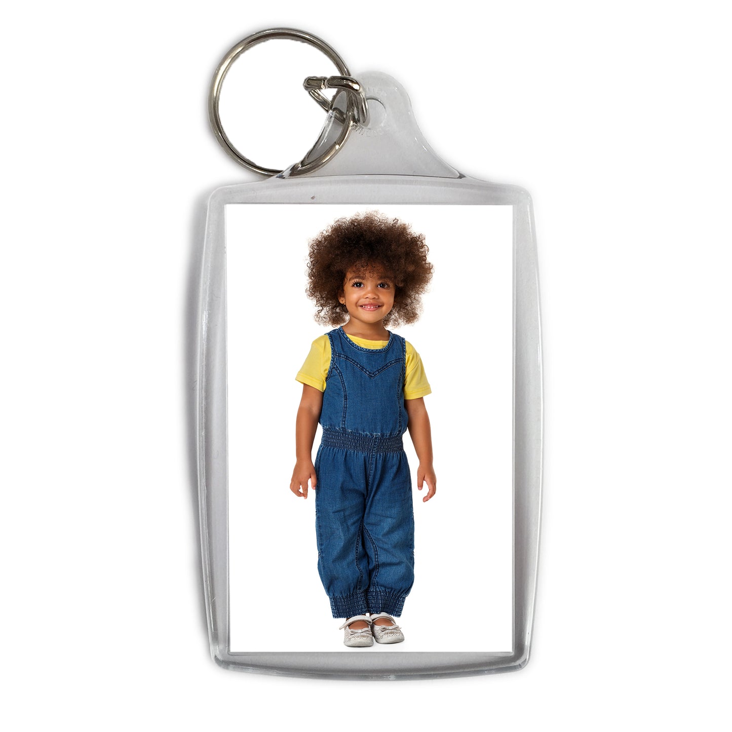 Personalised Teacher 'Thank You for helping me grow' Photo Keyring