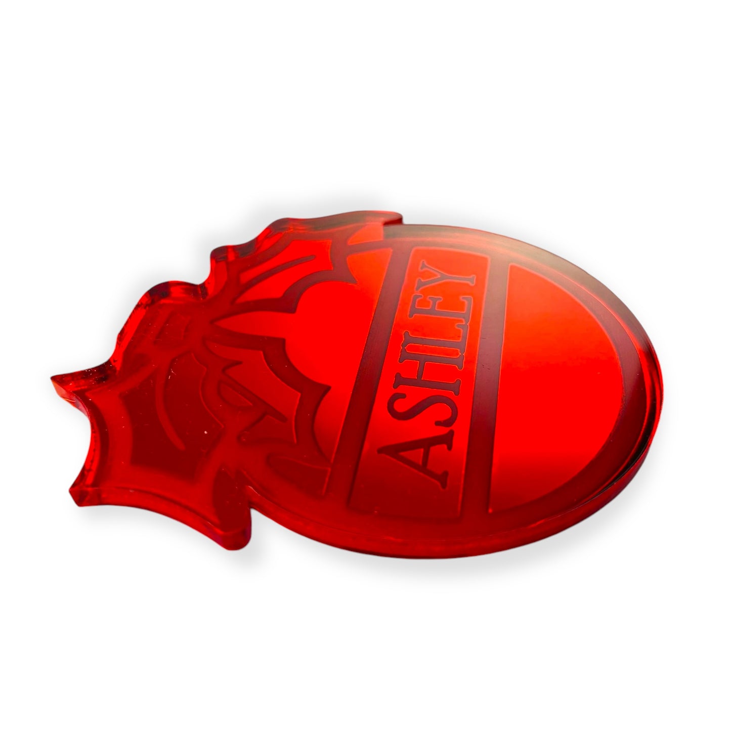 Personalised Christmas Pudding Place Name Decoration - Add any name!