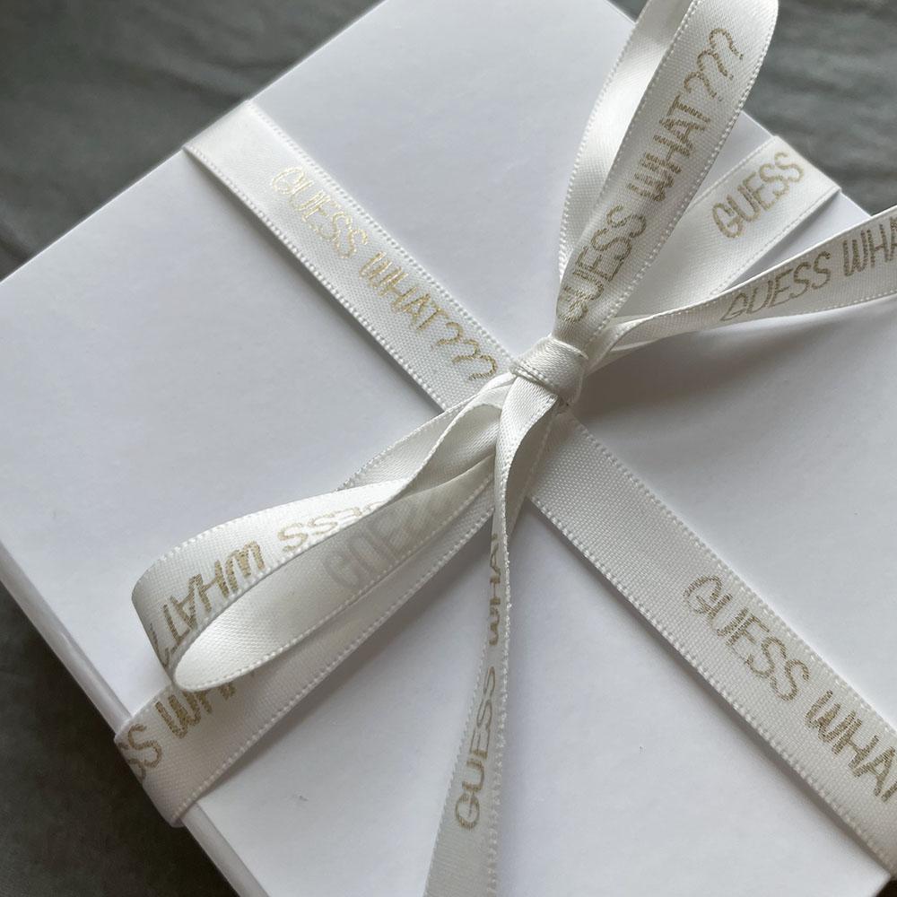 Guess What' Booties - Grey & Gift Boxed - "You're Going to Be..." - Personalised