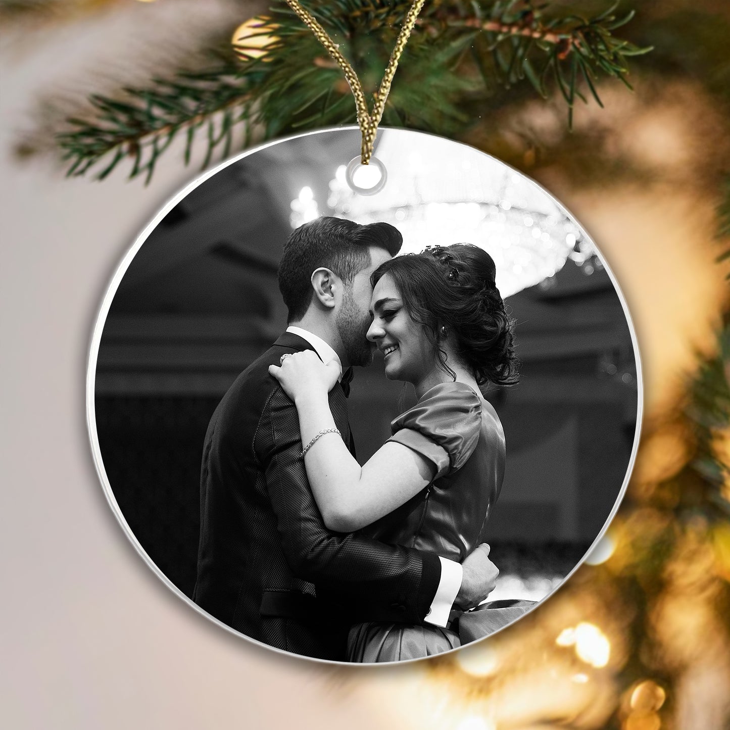 Personalised Full Photo Bauble - Upload any photo!
