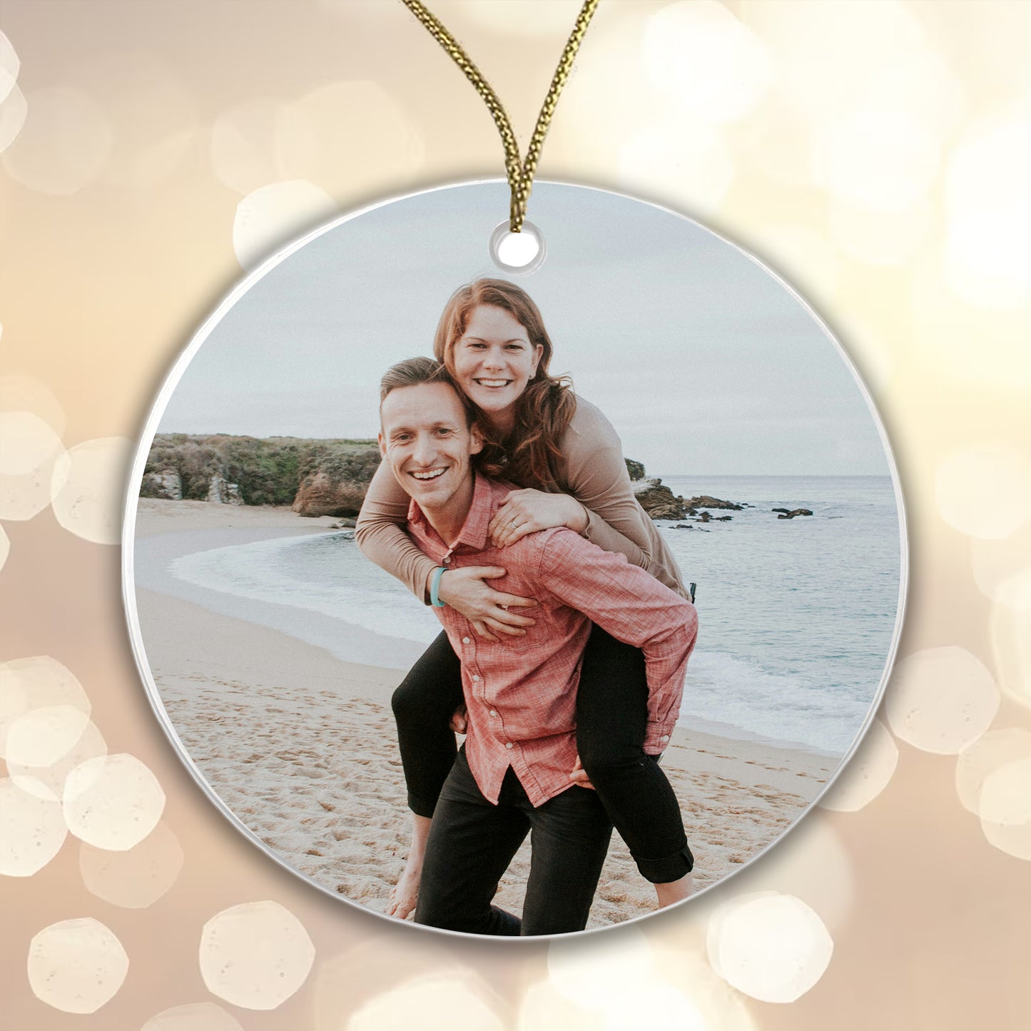 Personalised Full Photo Bauble - Upload any photo!