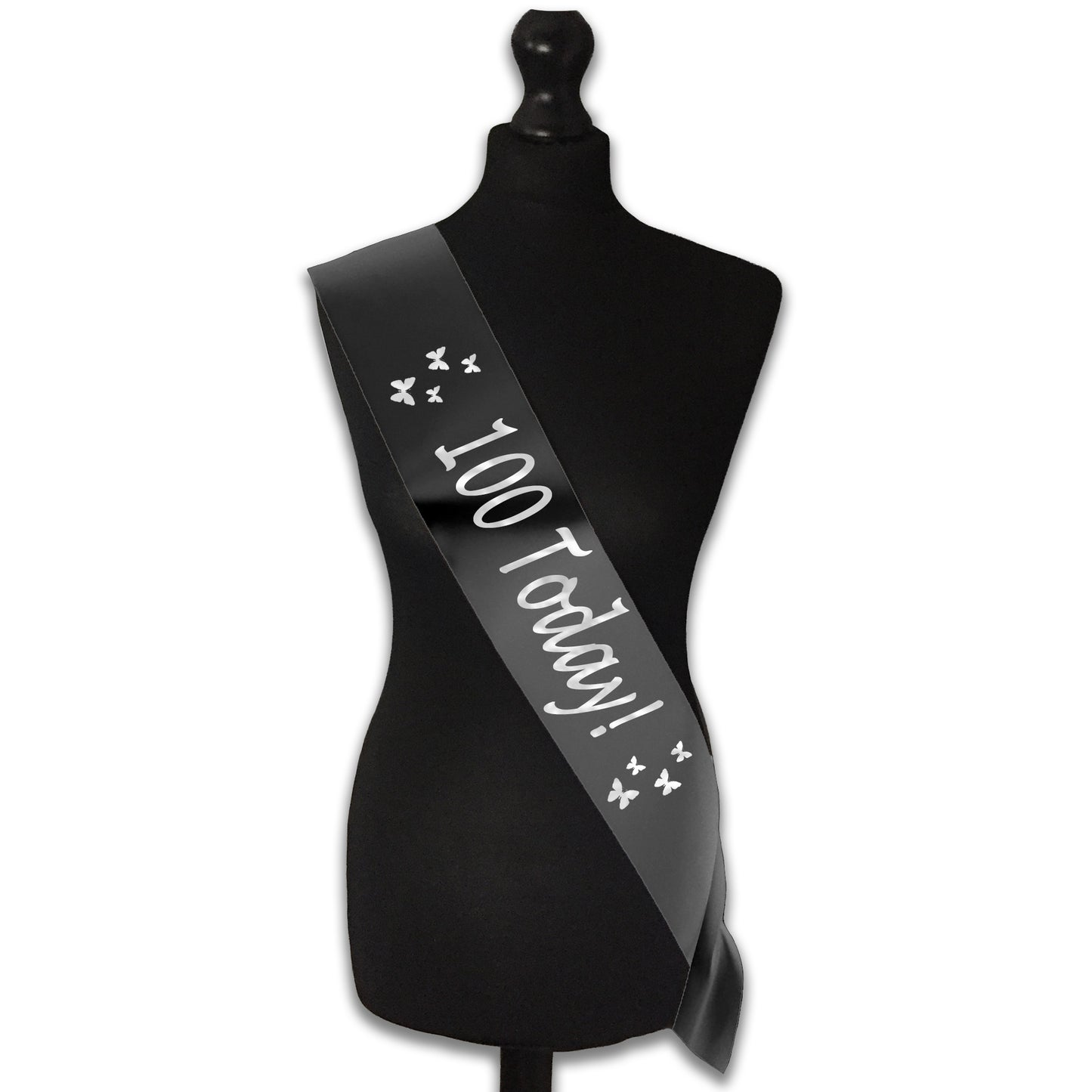 100 Today Birthday Sash - 100th Birthday Party - Happy 100th Birthday - Century Birthday - Choose from many colours