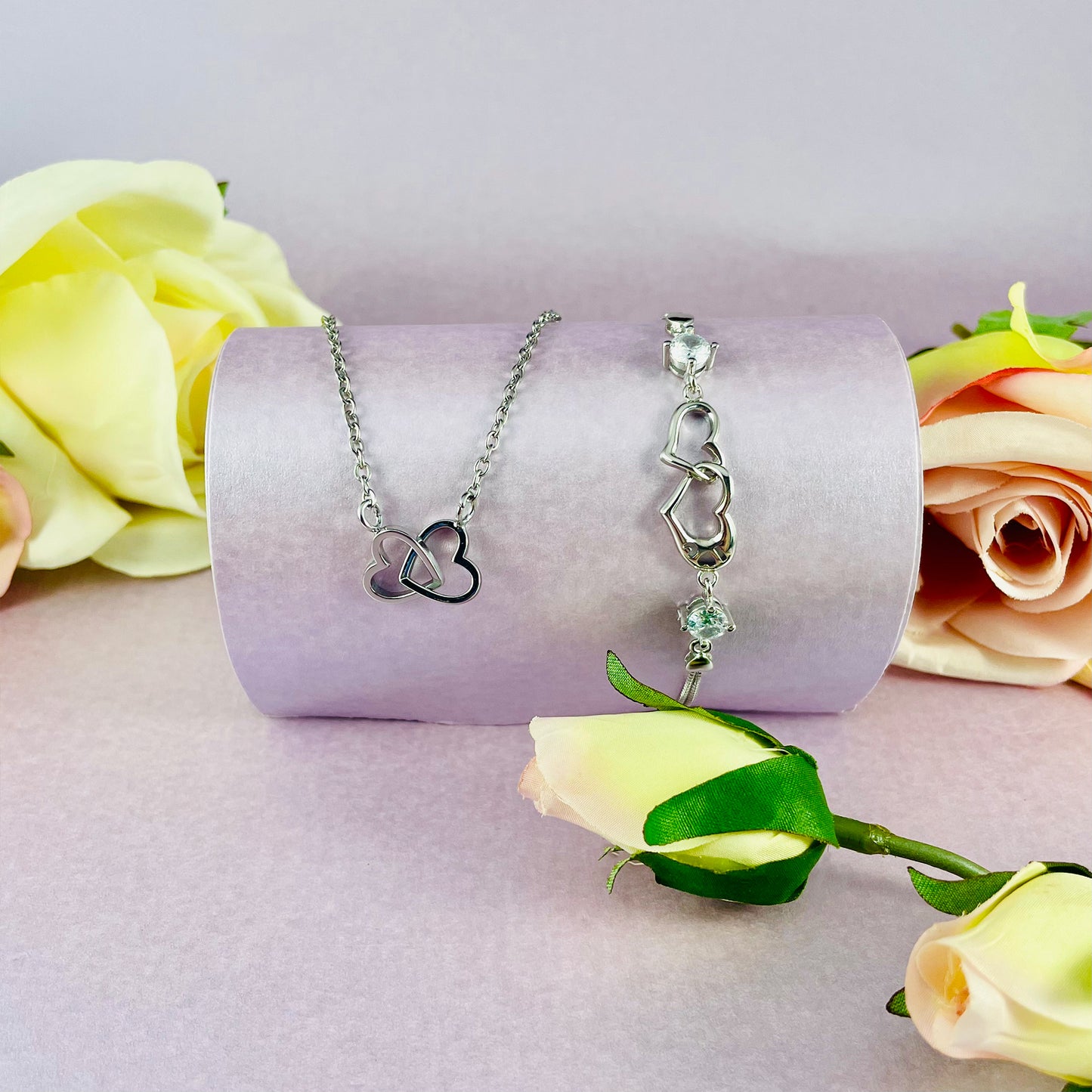Special Friend Jewellery Set - Bracelet & Necklace