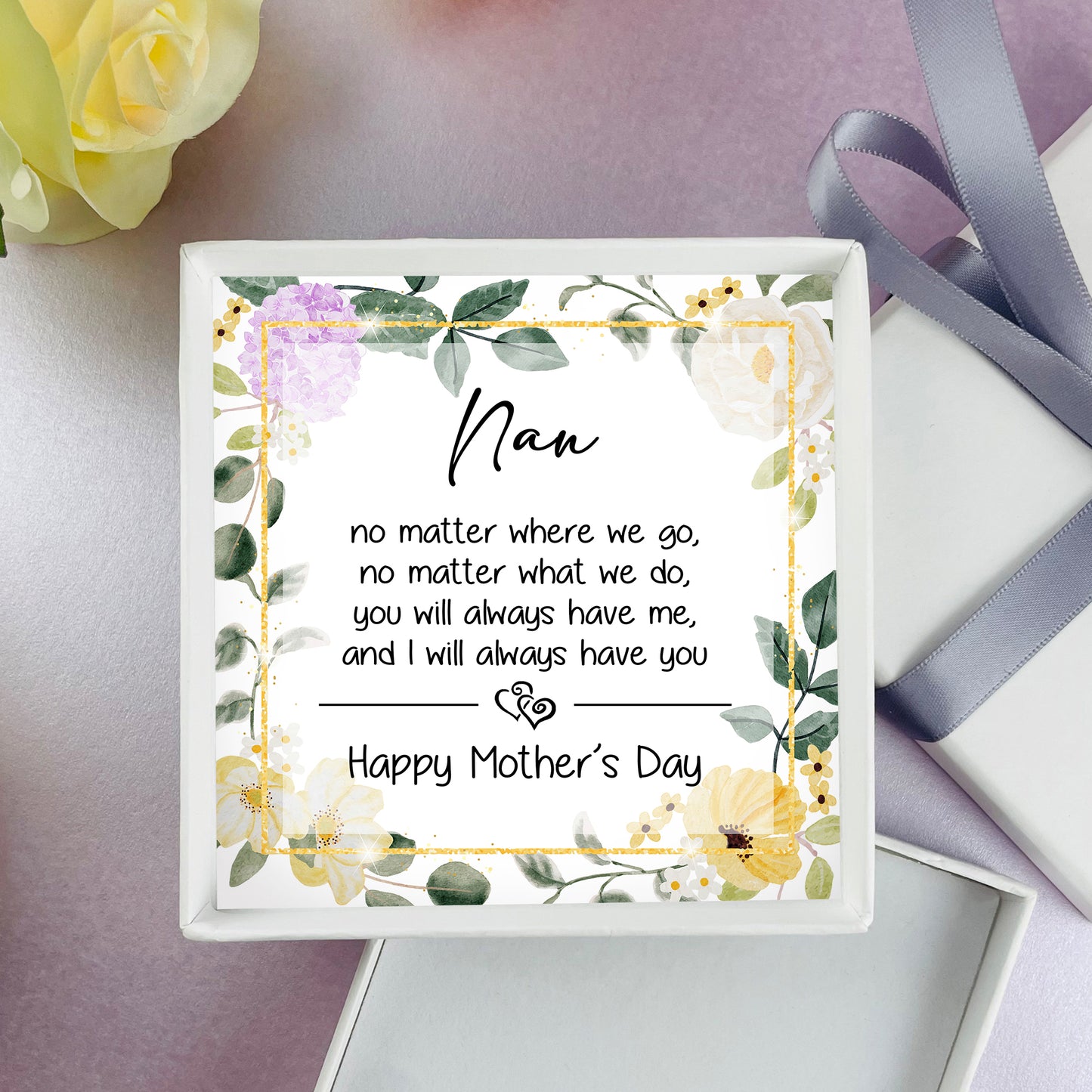 Nan Jewellery Set No Matter Where We Go - Bracelet & Necklace