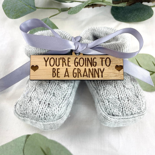 Guess What - Grey Booties - Any Name