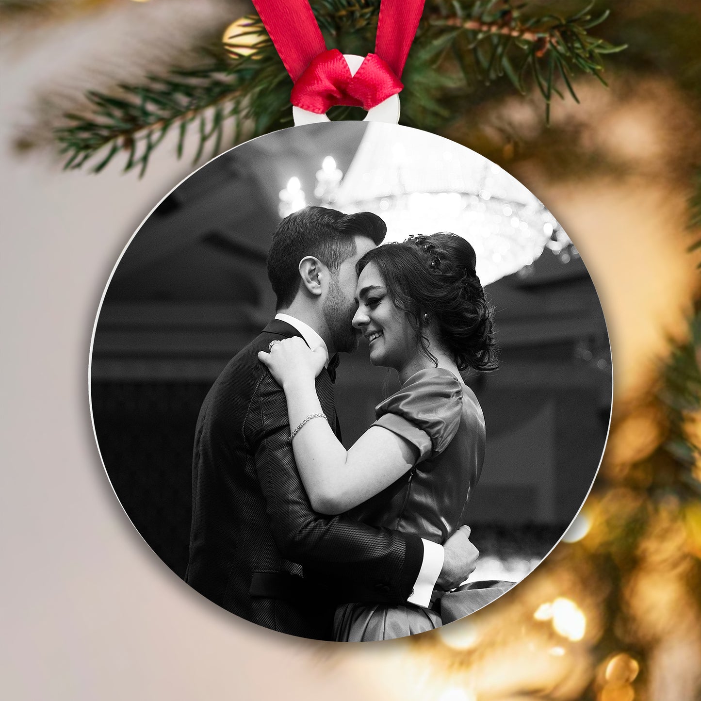 Personalised Full Photo Bauble - Upload any photo!