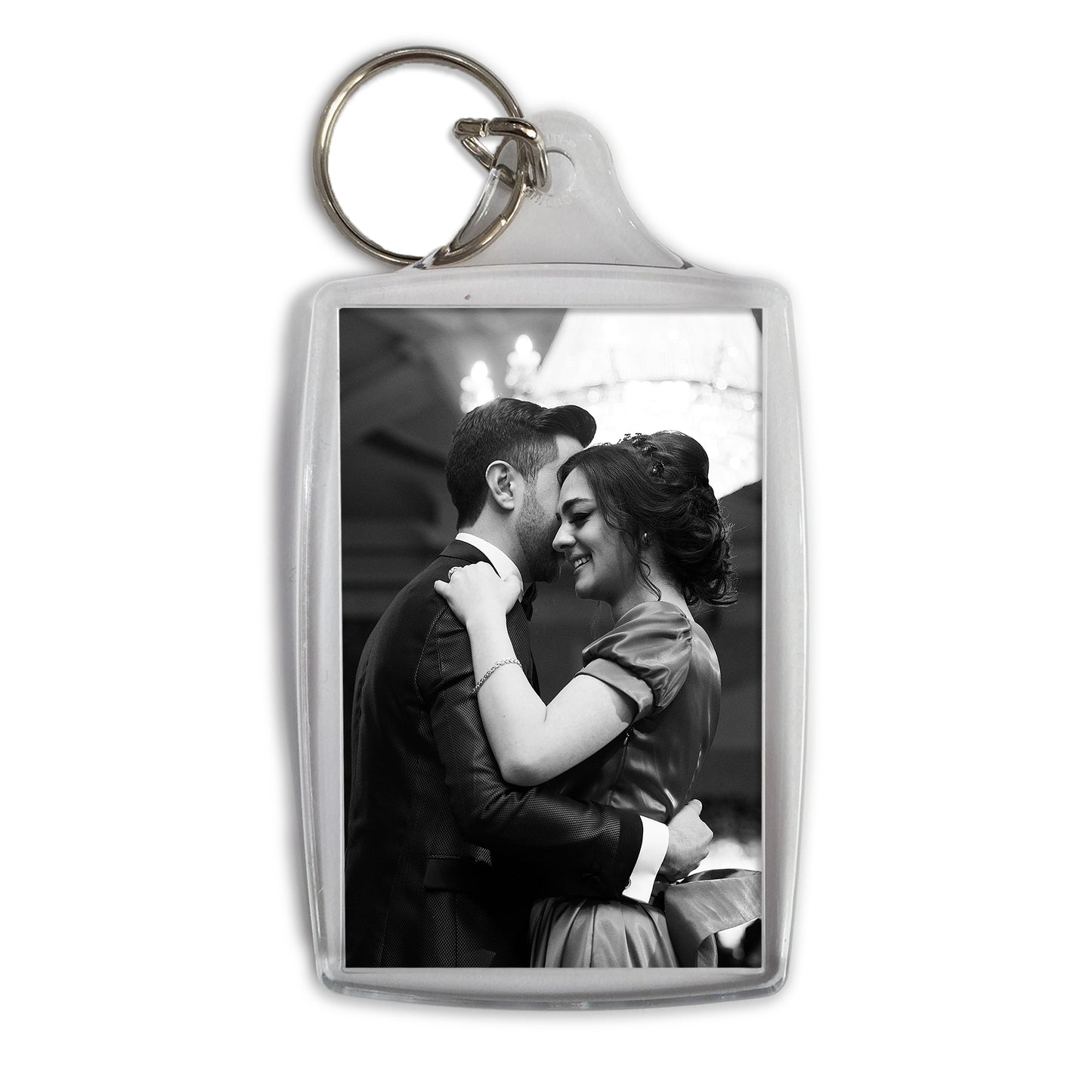 Personalised Full Photo Paper Keyring
