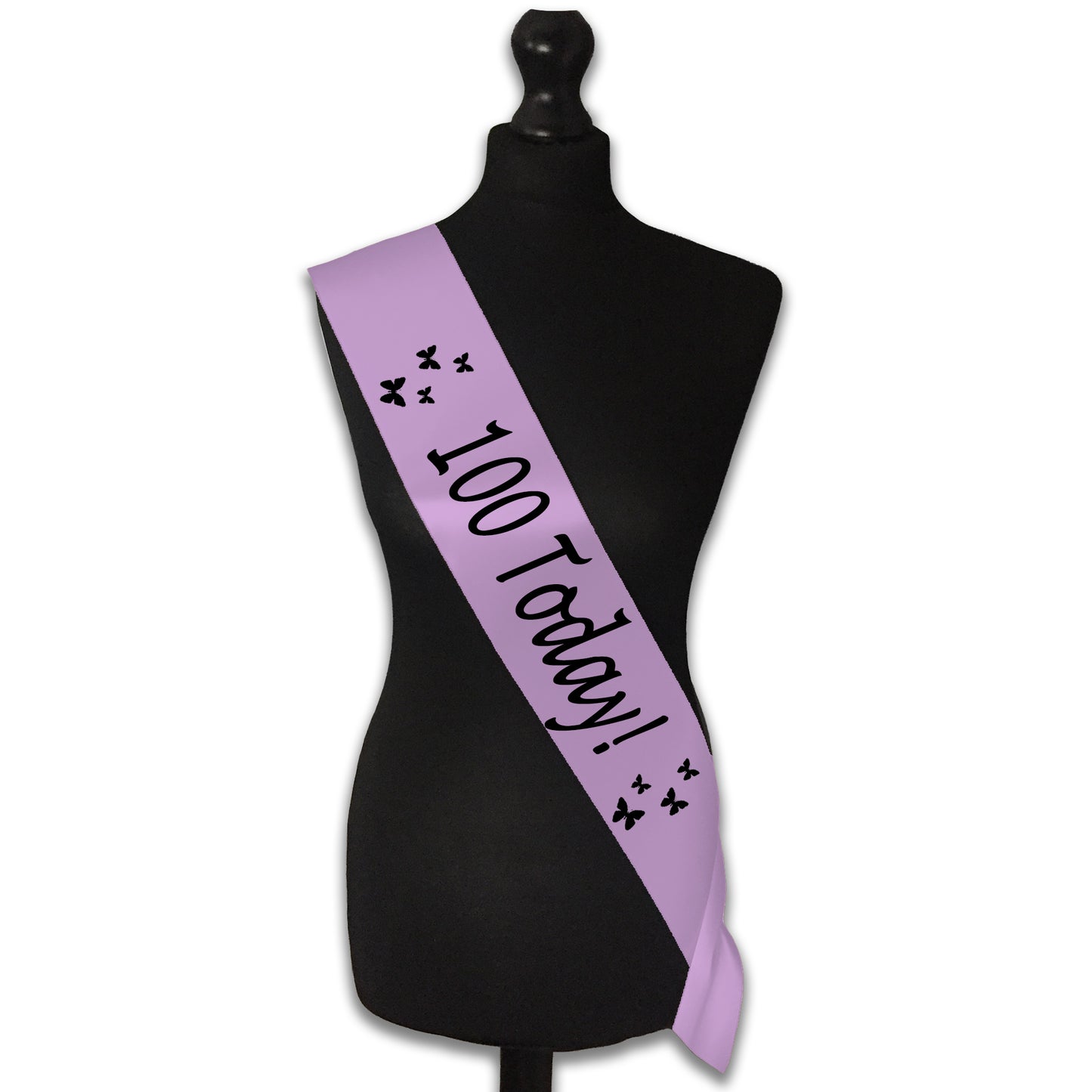 100 Today Birthday Sash - 100th Birthday Party - Happy 100th Birthday - Century Birthday - Choose from many colours