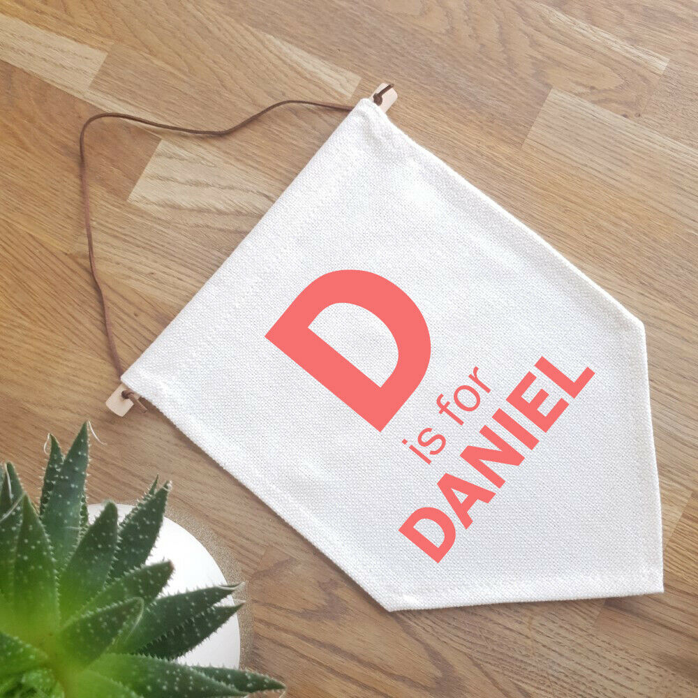 Personalised Flag - Letter is for Name