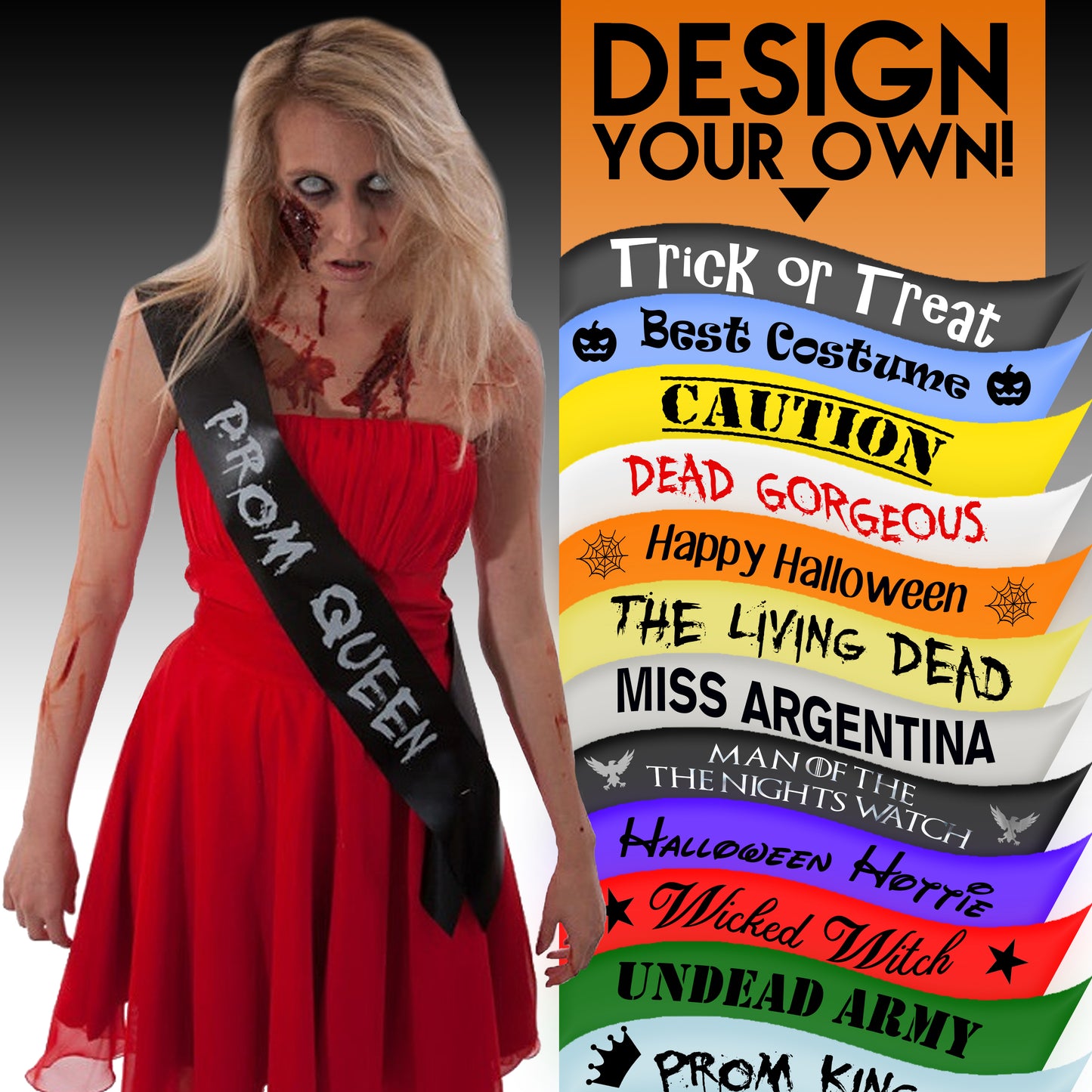 Personalised Halloween Sash