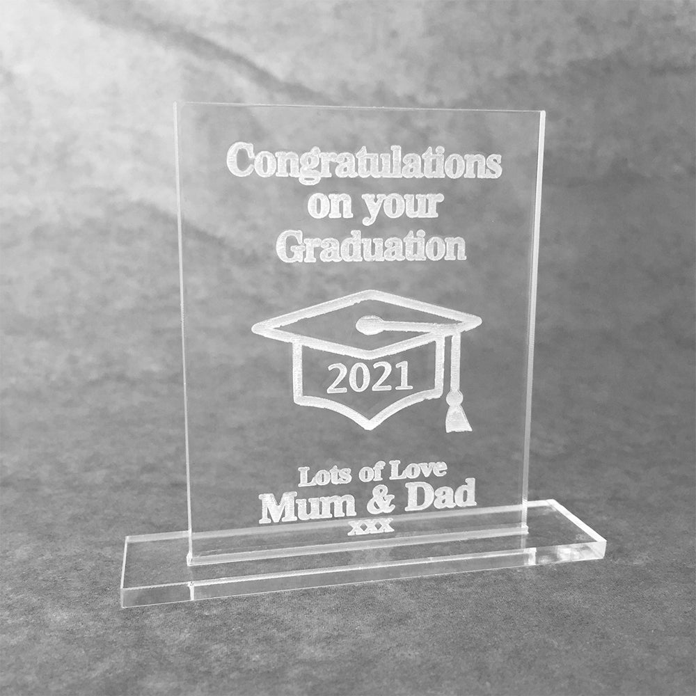 Personalised Graduation Plaque - Congratulations on your Graduation