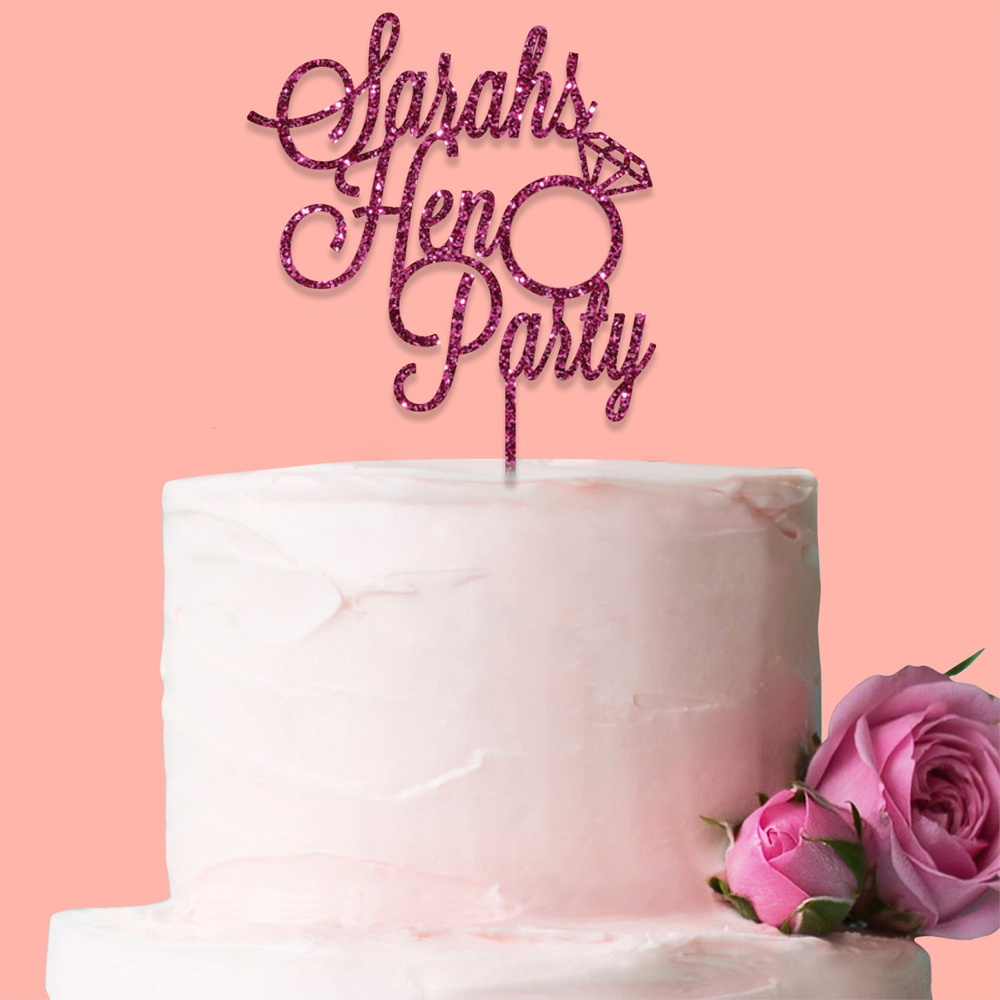 Personalised Hen Party Cake Topper
