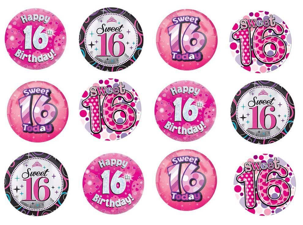 Edible Cake Toppers - 16th