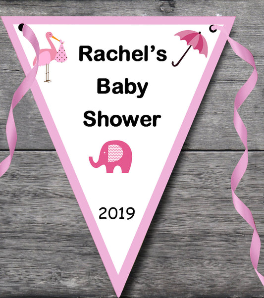 Baby Shower Bunting