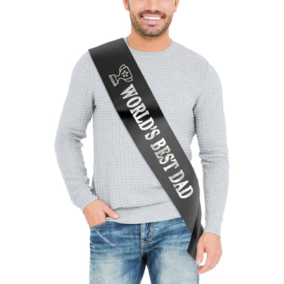 World's Best Dad Sash 