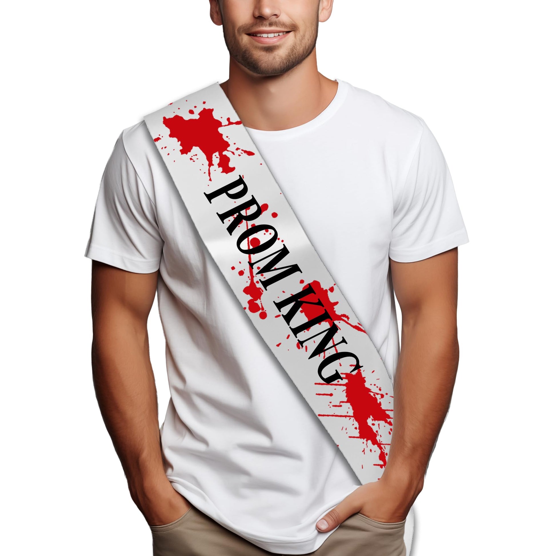 Zombie King Queen - Blood Splatter - Halloween Ready! 