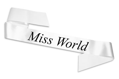 Miss World Sash