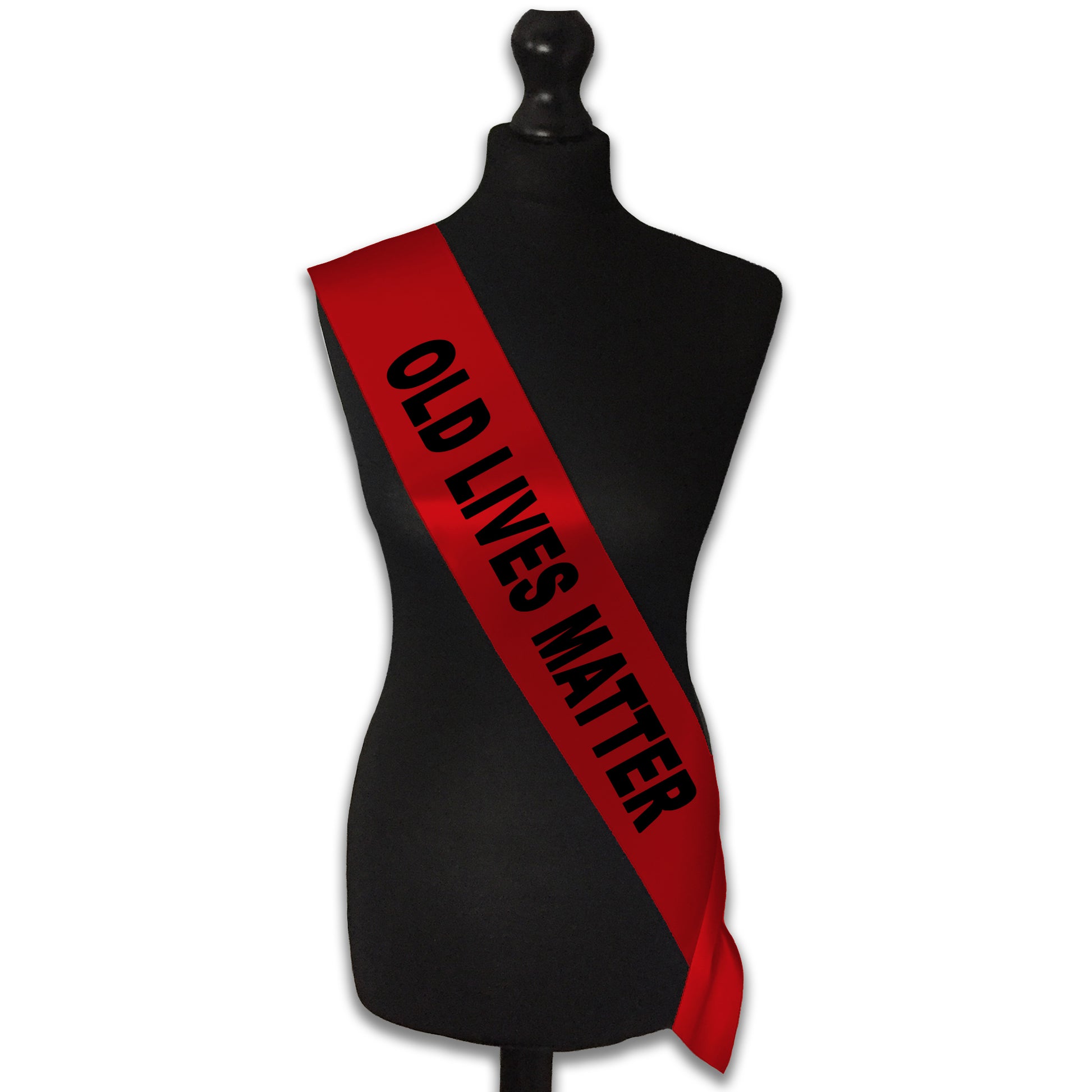 Old Lives Matter Birthday Sash - Birthday Party - 30th 40th 50th 60th 70th Birthday - Choose from many colours