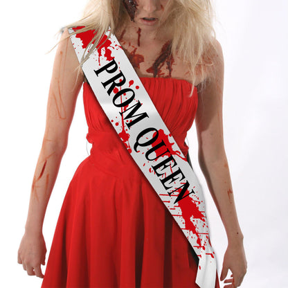 Zombie Prom Queen - Blood Splatter - Halloween Ready! 