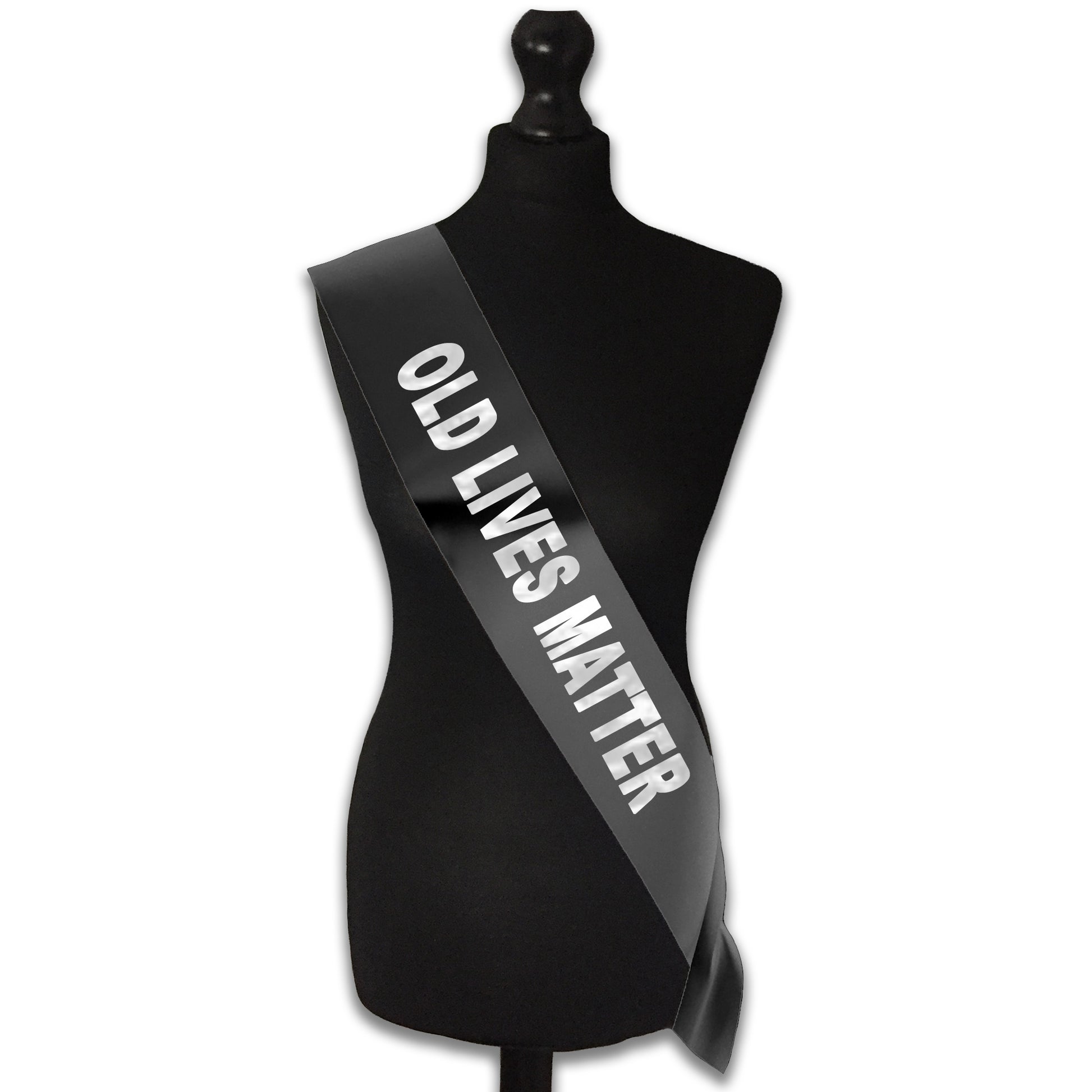 Old Lives Matter Birthday Sash - Birthday Party - 30th 40th 50th 60th 70th Birthday - Choose from many colours
