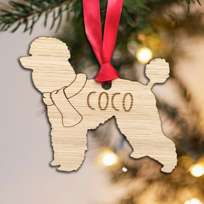 Personalised Dog Christmas Tree Decoration - Over 85+ Breeds!