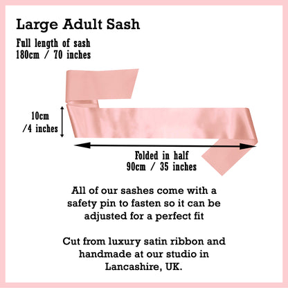 Personalised Baby Shower Sash