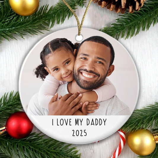 Ceramic Sub Bauble - Photo - I Love My [Role] - Gift Boxed
