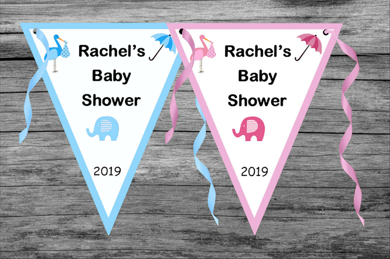 Baby Shower Bunting