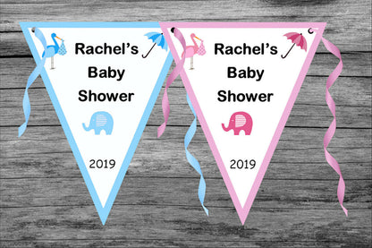 Baby Shower Bunting
