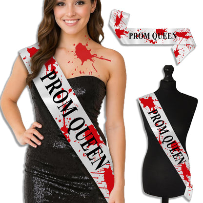 Zombie Prom Queen - Blood Splatter - Halloween Ready! 