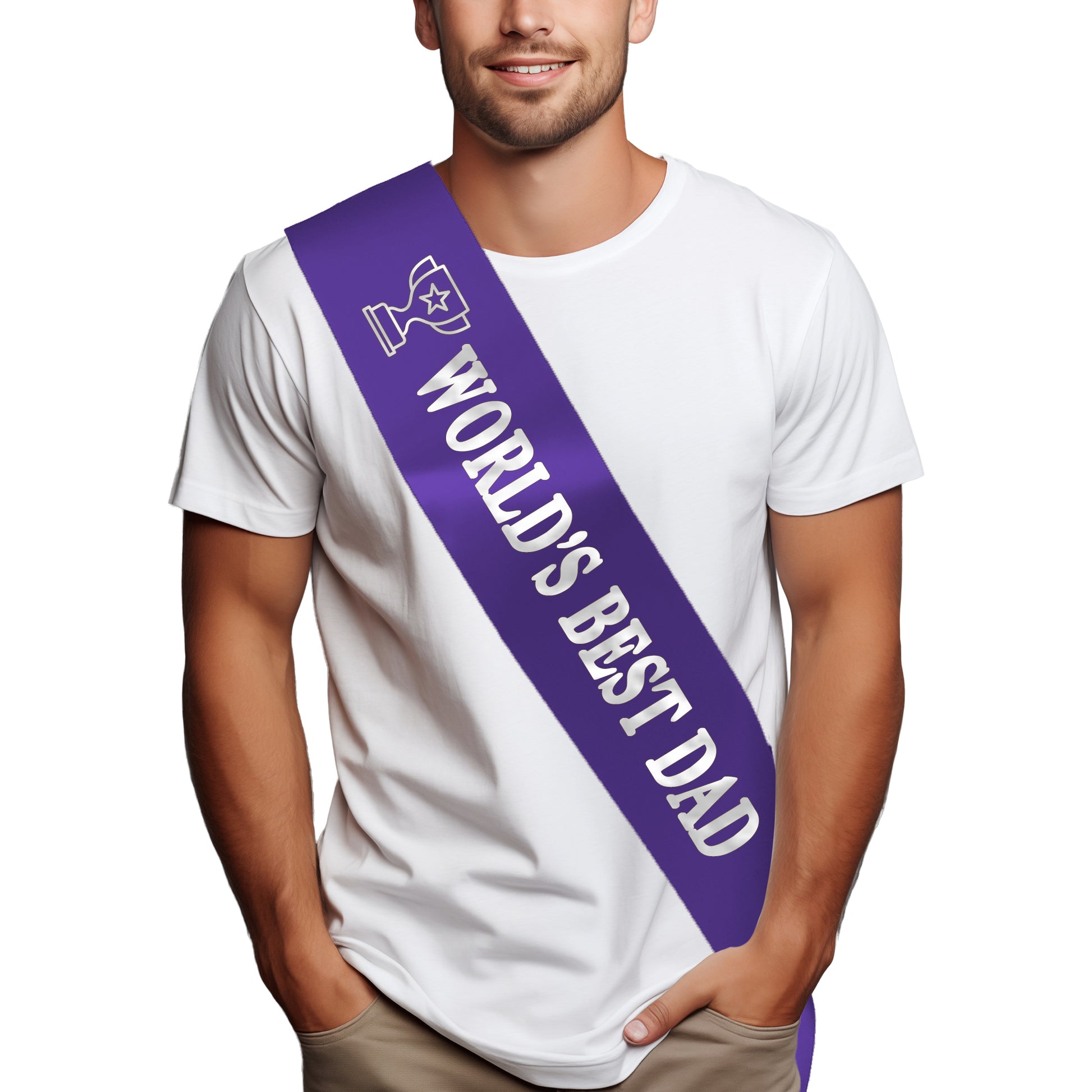 World's Best Dad Sash 