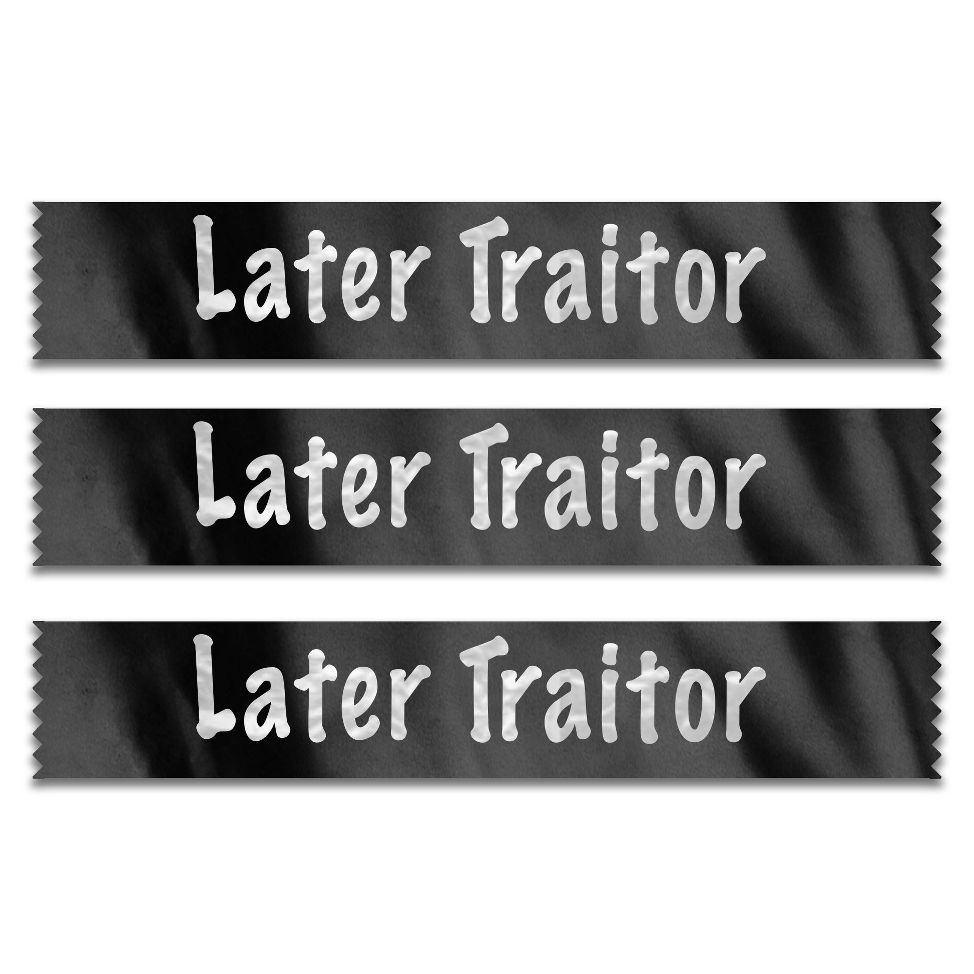 Later Traitor Sash Sorry You're Leaving Work New Job Gifts Farewell Retirement Party - Choose from many colours