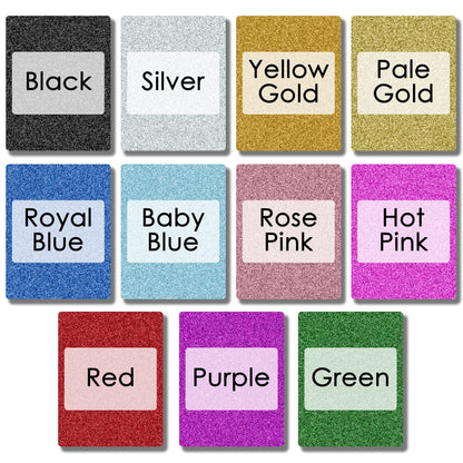 She Said Yes Cake Topper Glitter Card Bride Wedding Engagement Party Cake Decorations | Rose Gold Pink Red Blue Black Silver & More