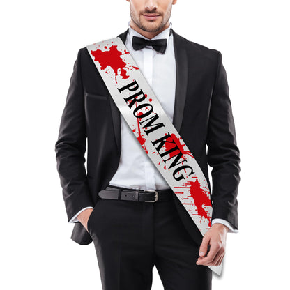 Zombie King Queen - Blood Splatter - Halloween Ready! 