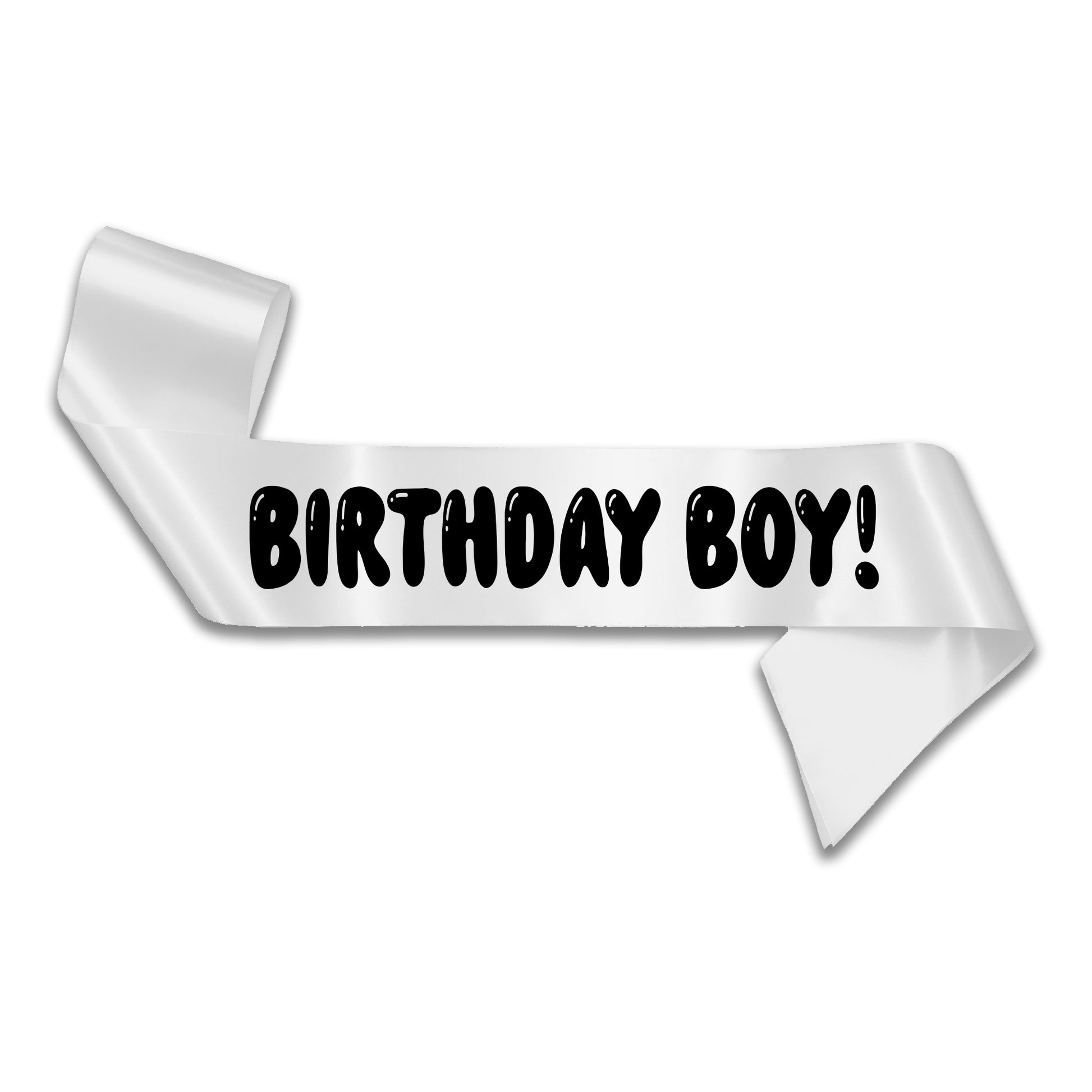 Birthday Boy! - Happy Birthday Sash - Kids Birthday Party Gift - Gifts For Him - Choose from many colours