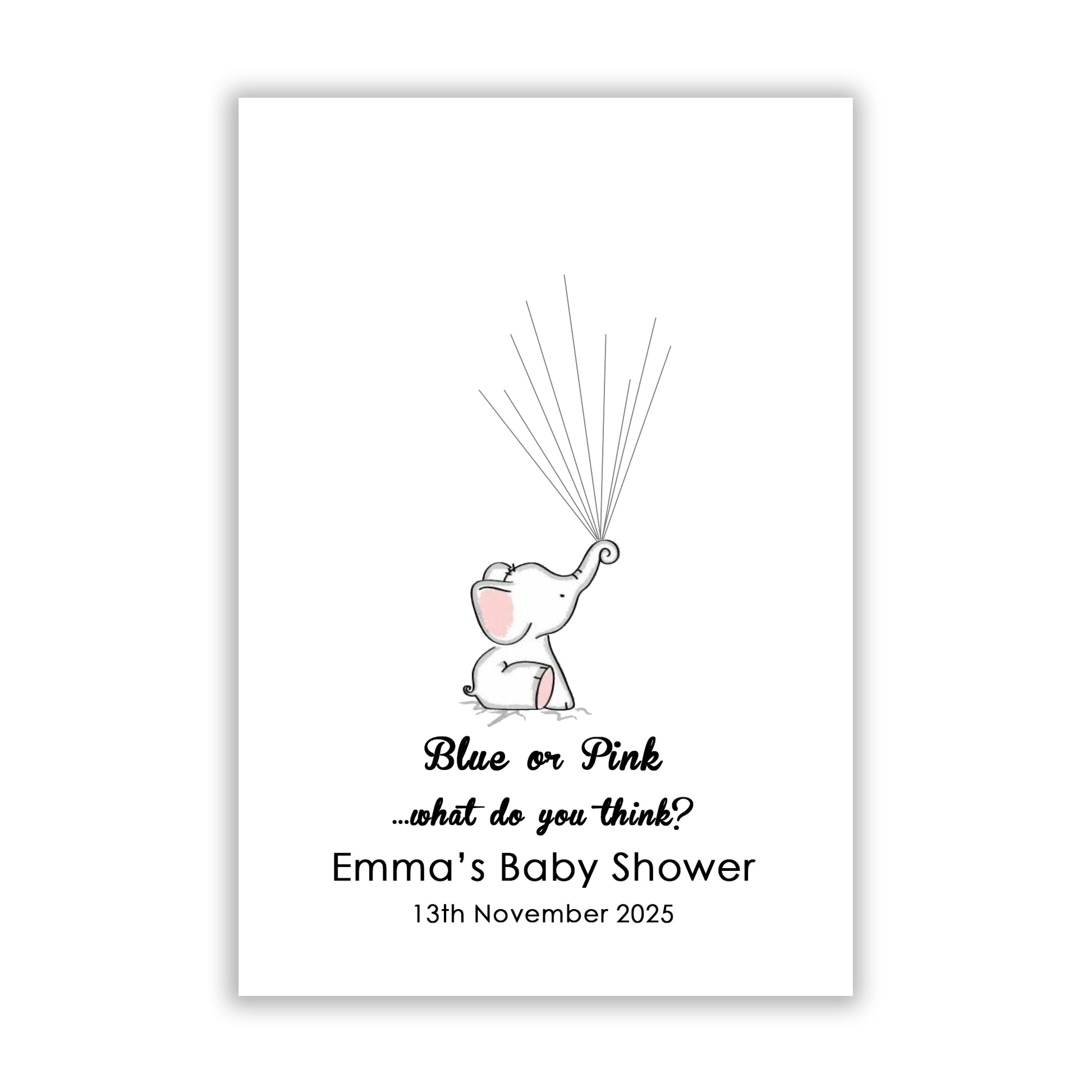 personalised-blue-or-pink-what-do-you-think-fingerprint-tree-my-pretty-little-gifts for Blue Or Pink What Do You Think Free Printable Personalised Blue or Pink What Do You Think? Fingerprint Tree – My Pretty Little Gifts for Blue Or Pink What Do You Think Free Printable