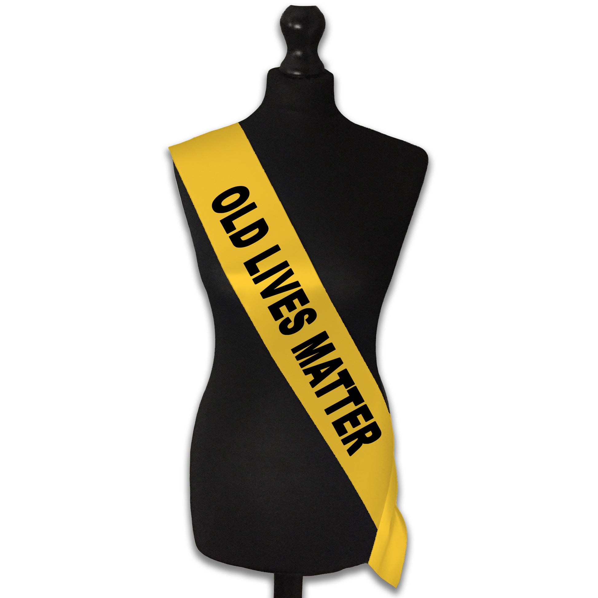 Old Lives Matter Birthday Sash - Birthday Party - 30th 40th 50th 60th 70th Birthday - Choose from many colours