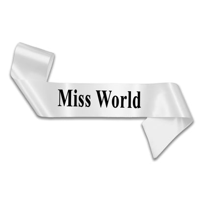 Miss World Sash