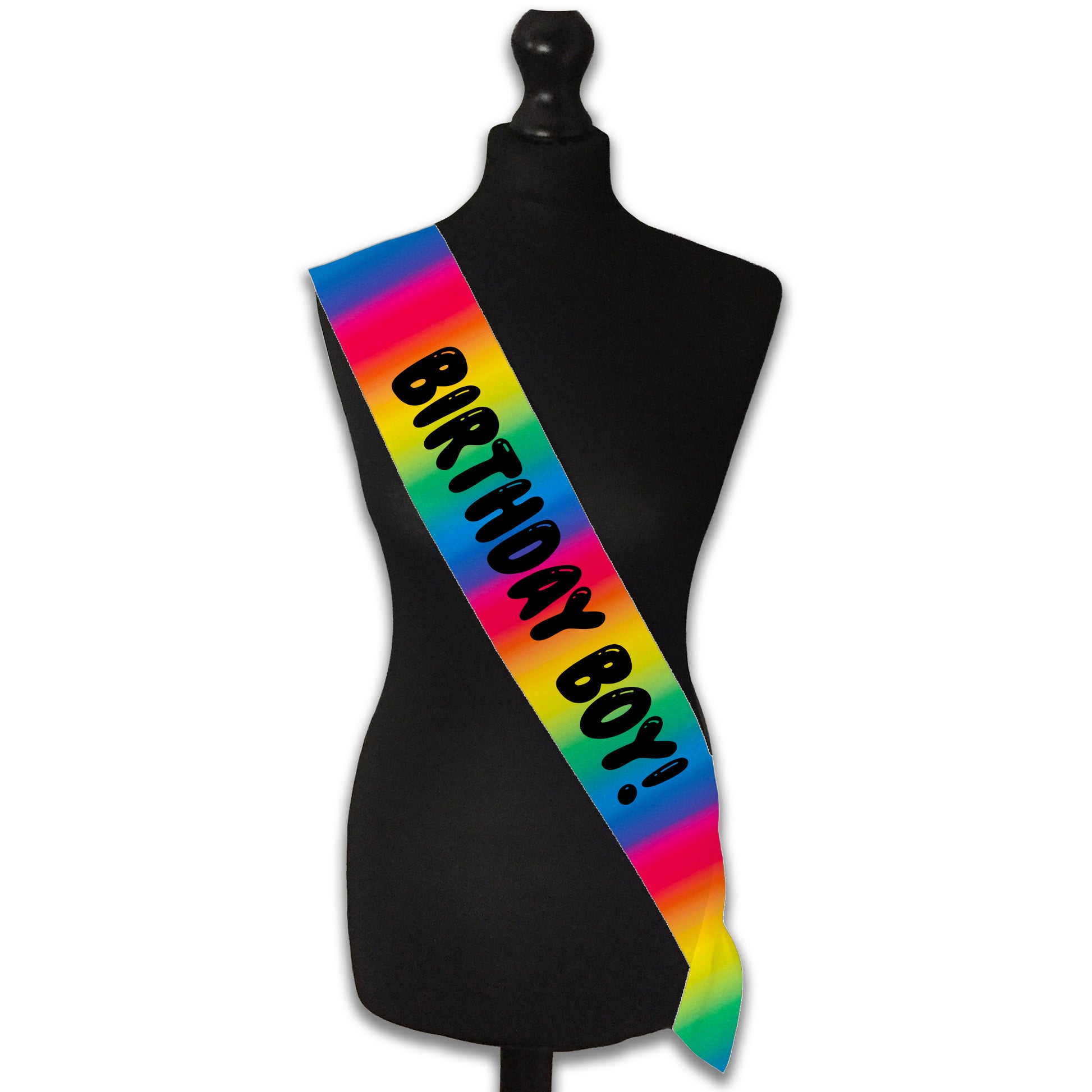 Birthday Boy! - Happy Birthday Sash - Kids Birthday Party Gift - Gifts For Him - Choose from many colours