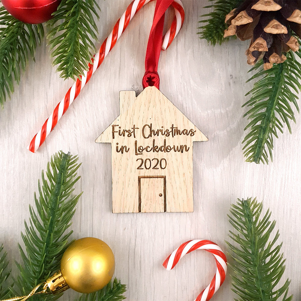 First Christmas in Lockdown 2020 Bauble
